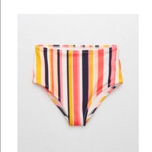 NWT Aerie High Waisted Cheeky Bikini Bottoms